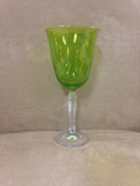 Green Water Glass